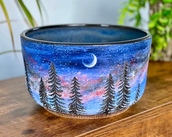 Starry Pines Large Bowl