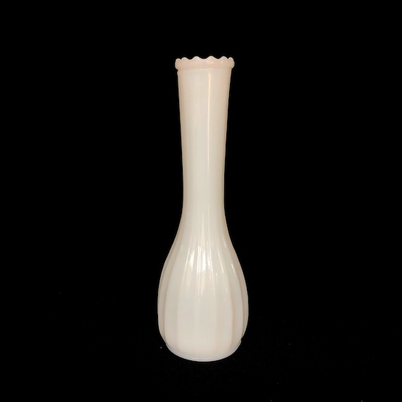 Süße Vintage Milchglas Vase - Milchglas