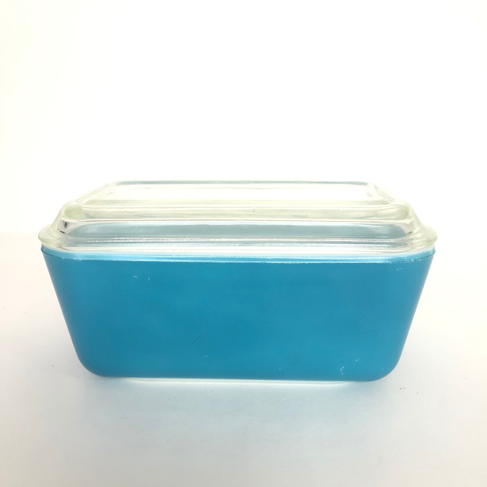 Vintage Pyrex Fridge Container Pyrex Brand Milk Glass Refrigerator