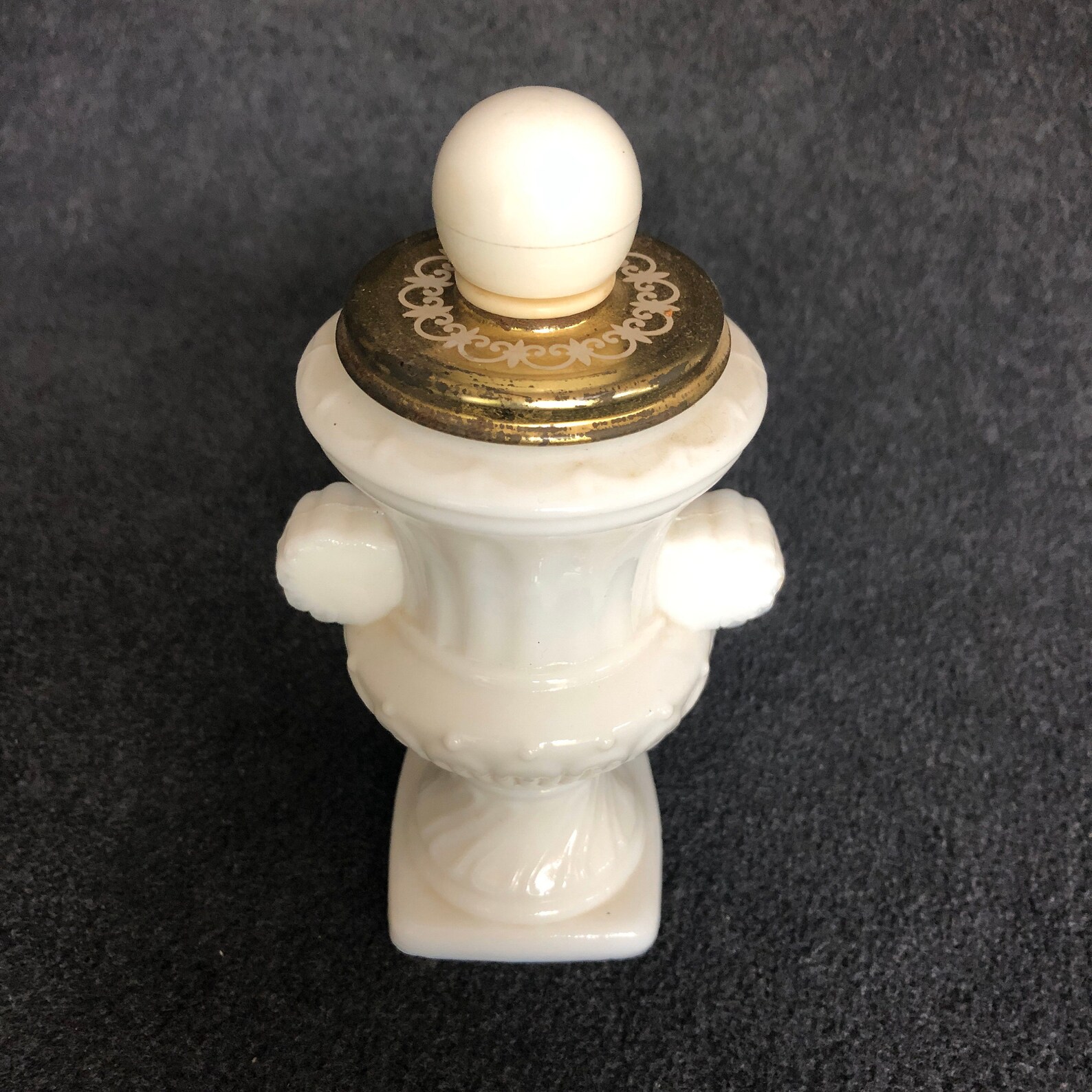 Vintage AVON Milkglass Greek Vase / Urn Vintage Avon Grecian Urn