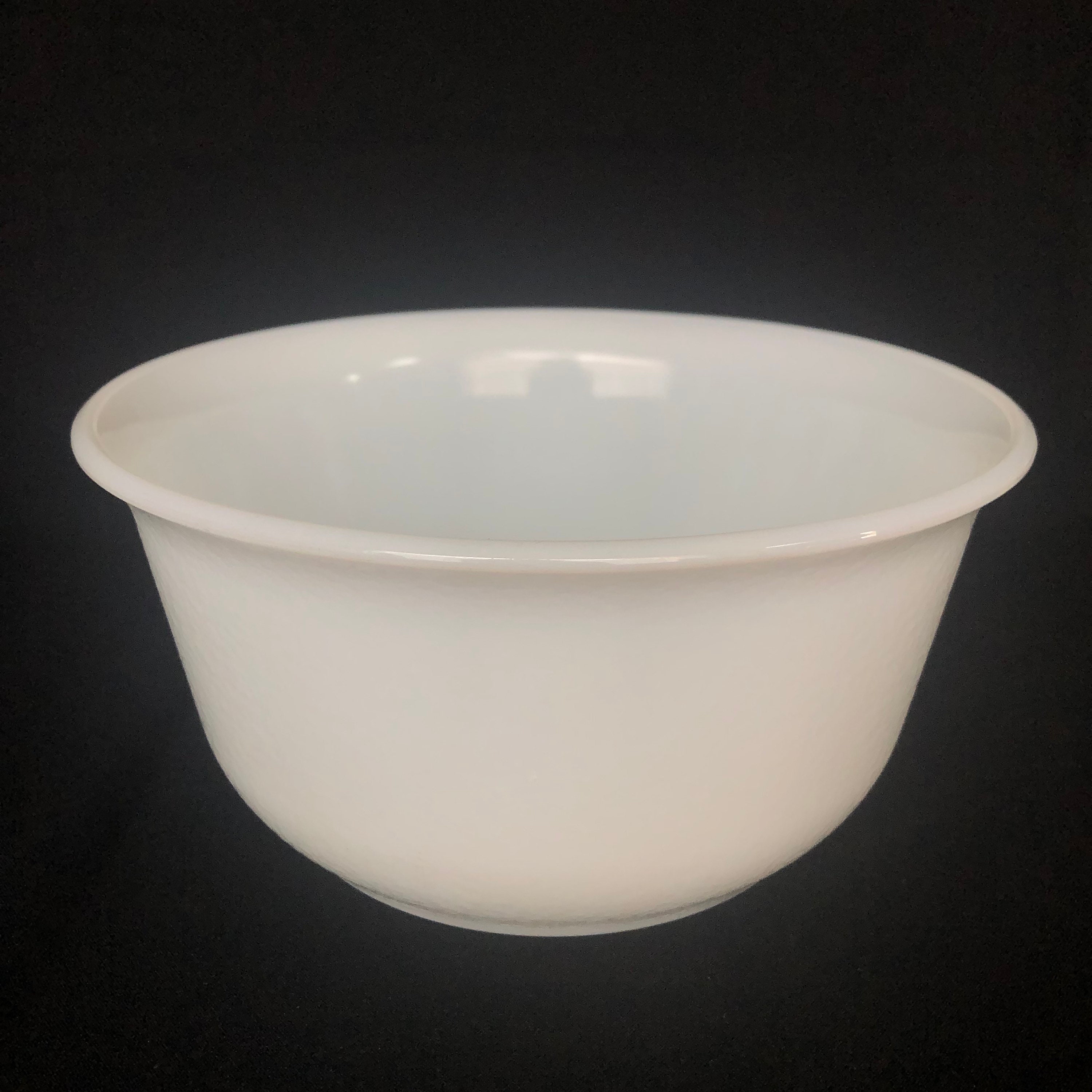 Large Vintage Milk Glass GE Mixing Bowl Retro Kitchen Vintage Farmhouse