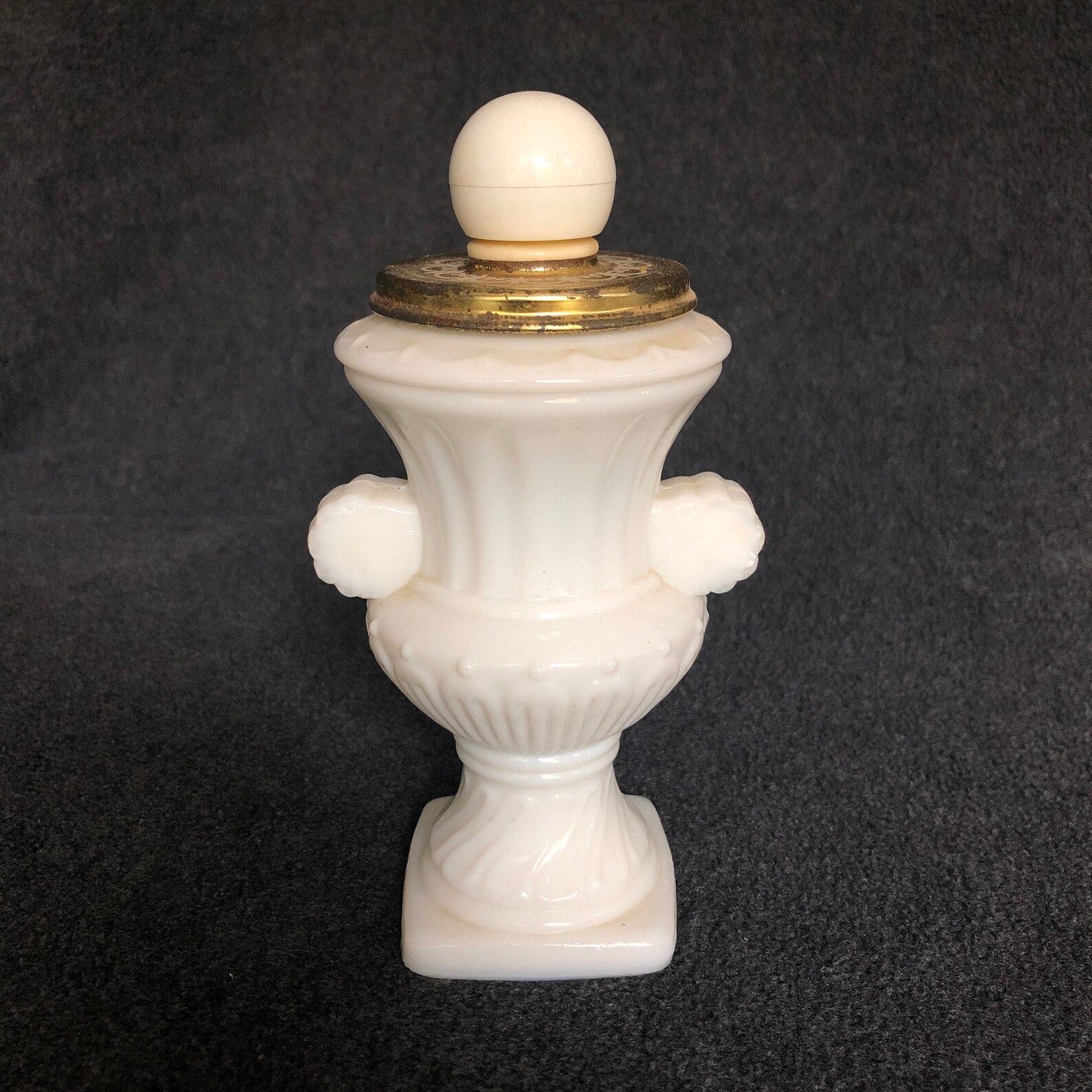 Vintage AVON Milkglass Greek Vase / Urn Vintage Avon Grecian Urn