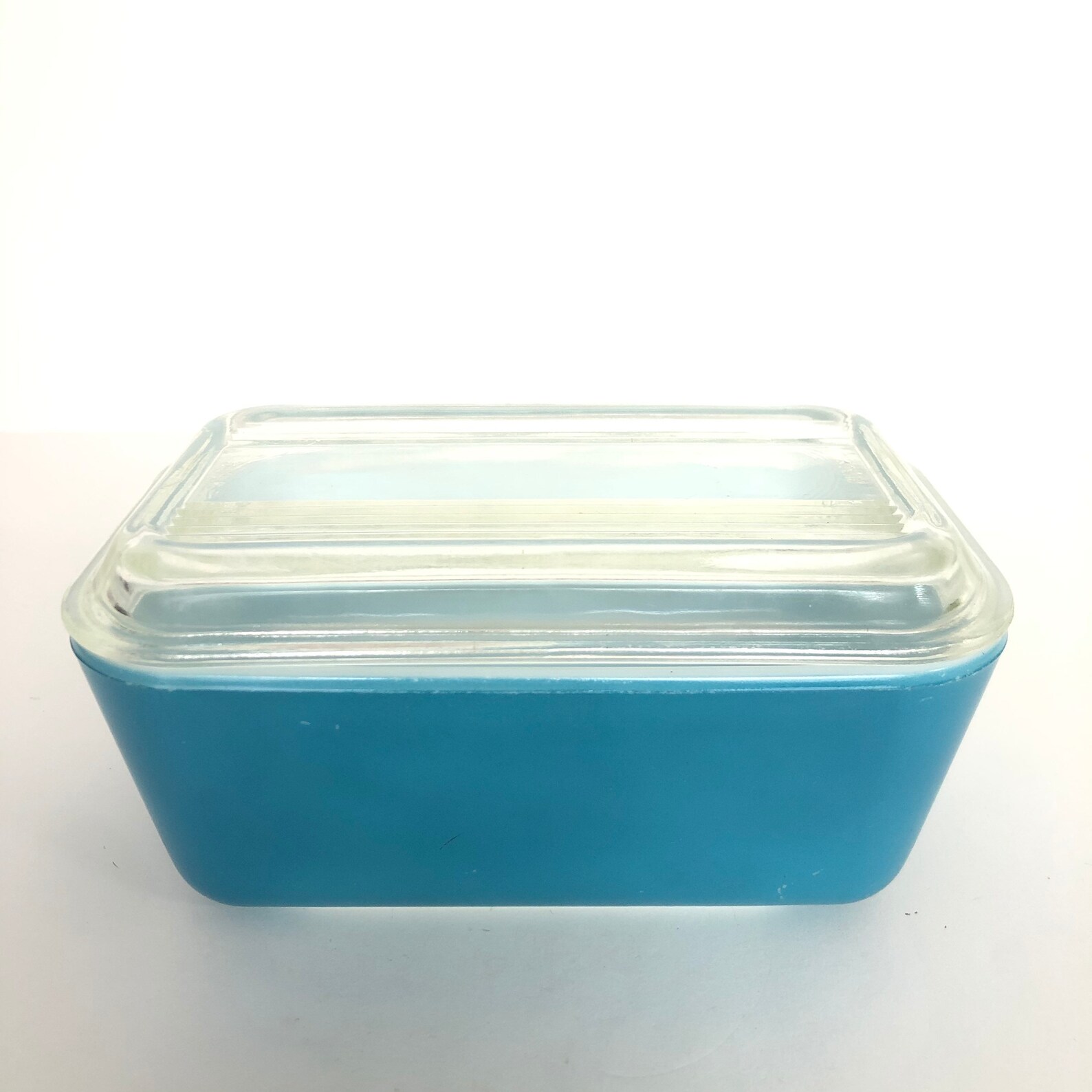 Vintage Pyrex Fridge Container Pyrex Brand Milk Glass Refrigerator