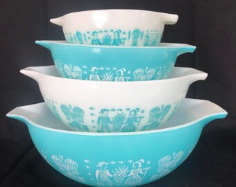 Pyrex Turquoise 404 Pyrex Butterprint 404 - Etsy