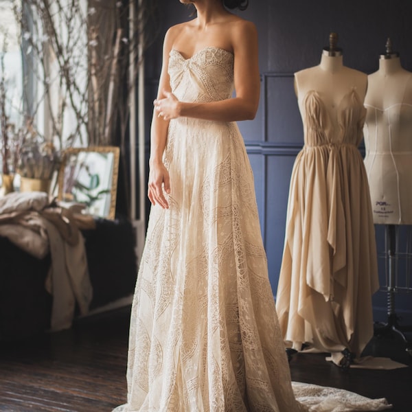 Redamancy レース ボールガウン サンプル サイズ 4