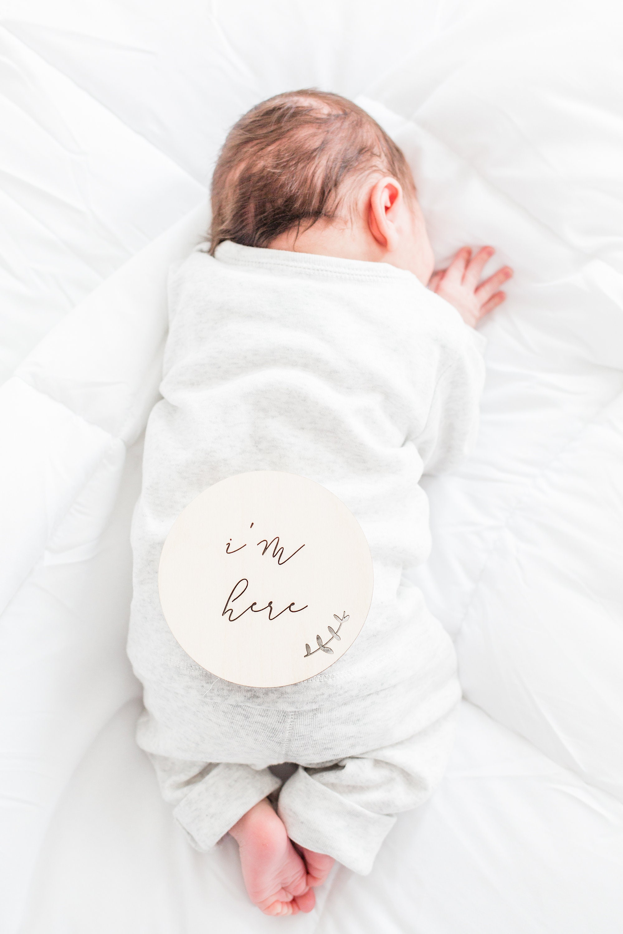 Laser Cut Baby Monthly Milestone Plaques Set of 14 With Leaf - Etsy