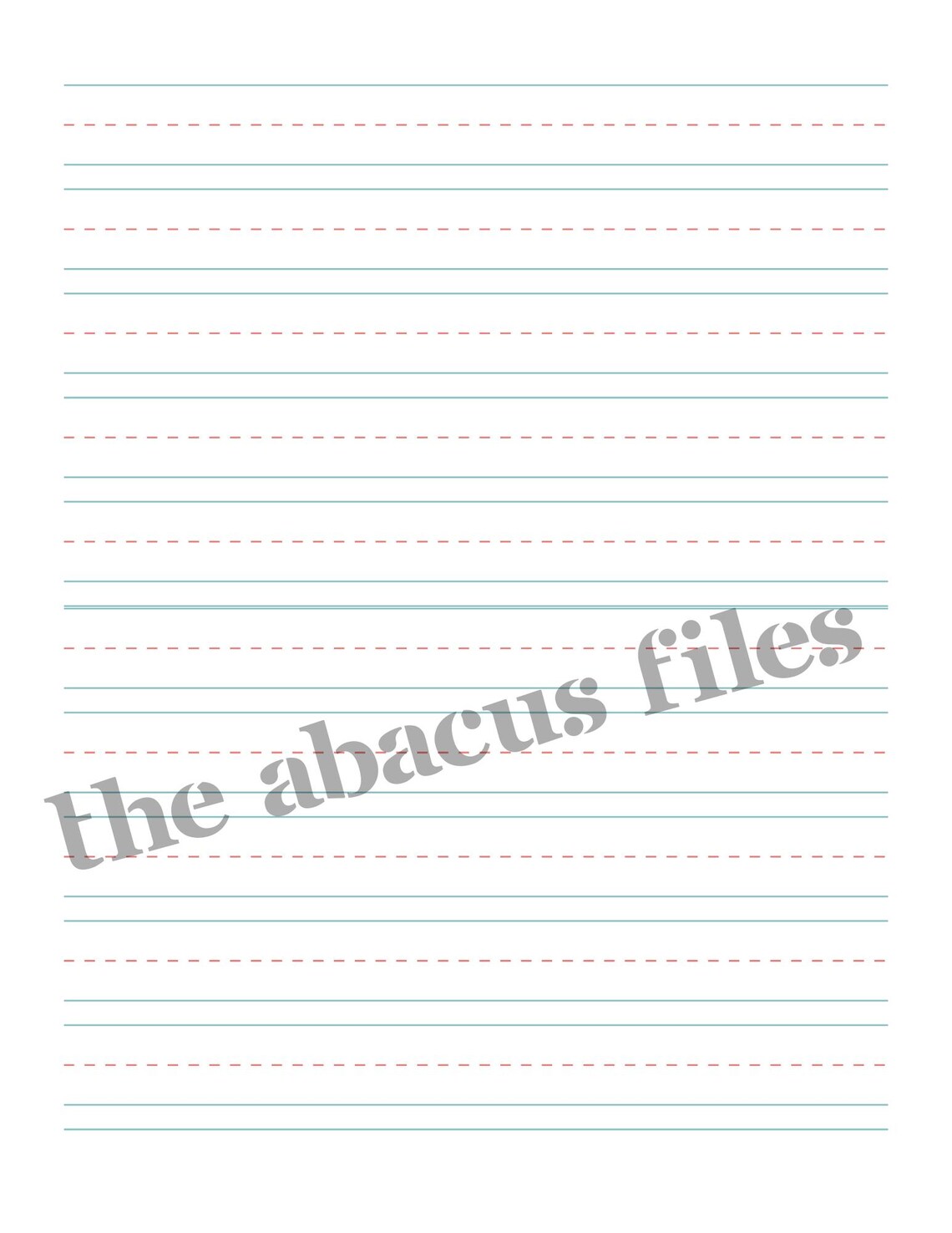Guidelines Printable Cursive Printable Cursive Handwriting Practice Sheets/homeschooling Tools - Etsy