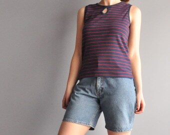 keyhole sleeveless top