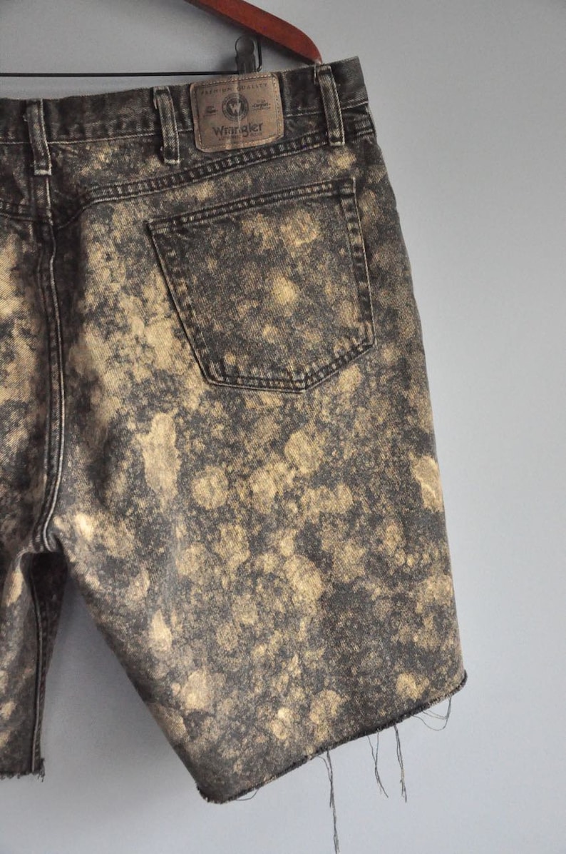41 Vintage Acid Wash Jean Shorts Men's 90s Etsy