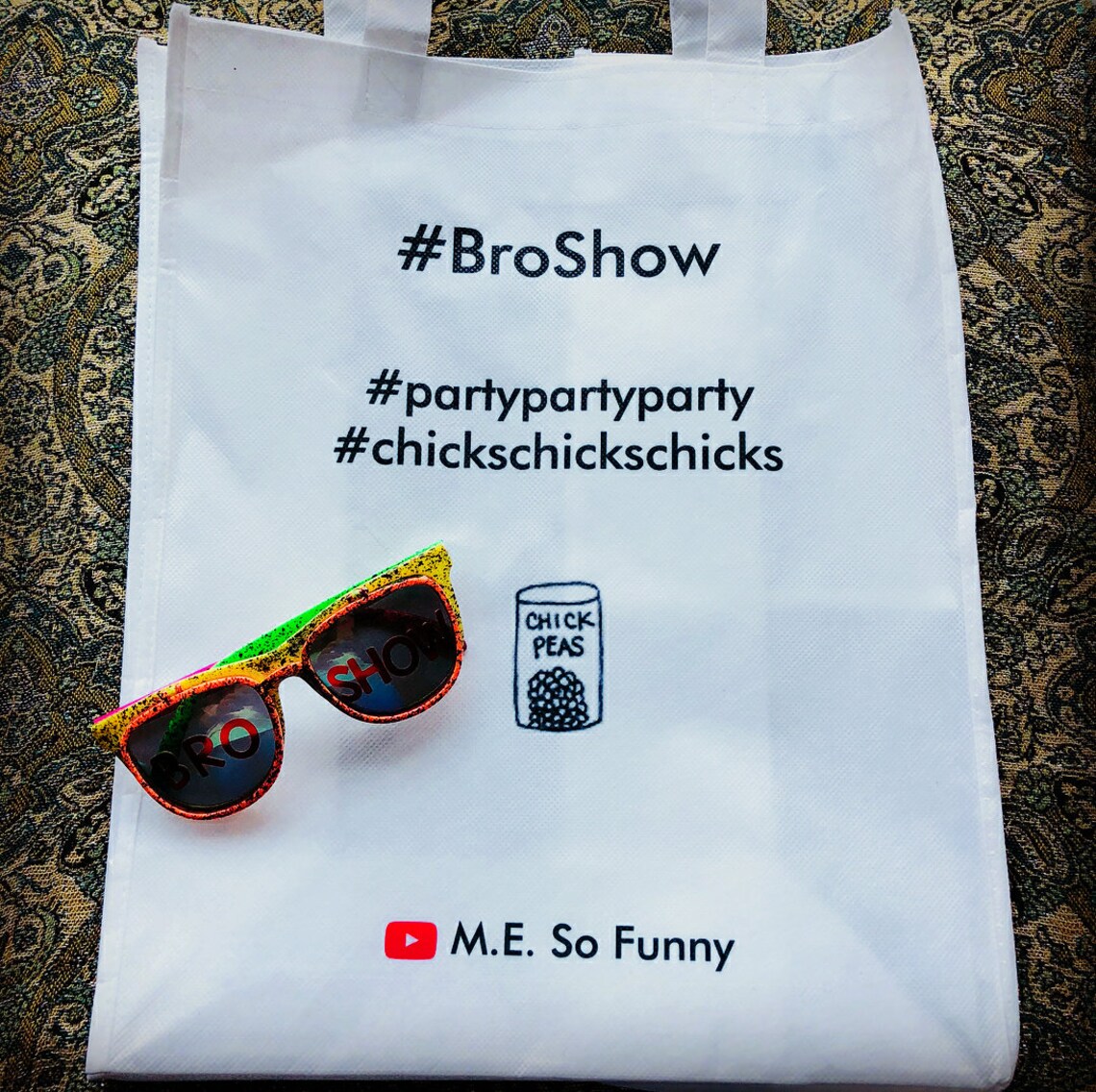 Bro Show Reusable Grocery Bag/tote Bag Etsy