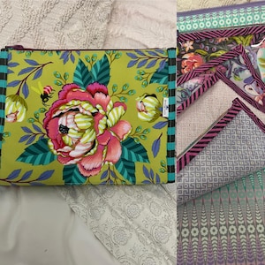 Made to Order Custom Large booklet pouch