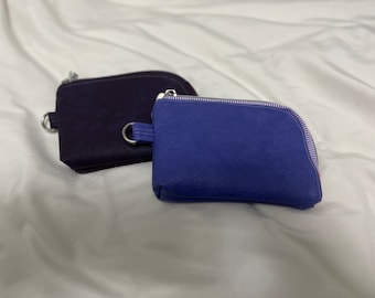 Faux leather wallet