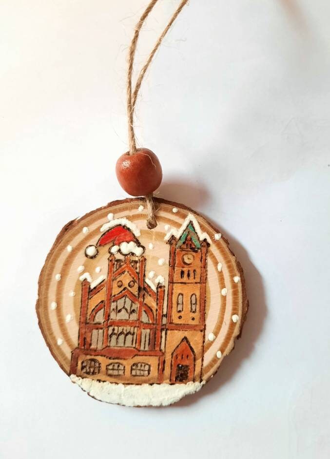 Wooden Northern Ireland Christmas Decorations Etsy UK