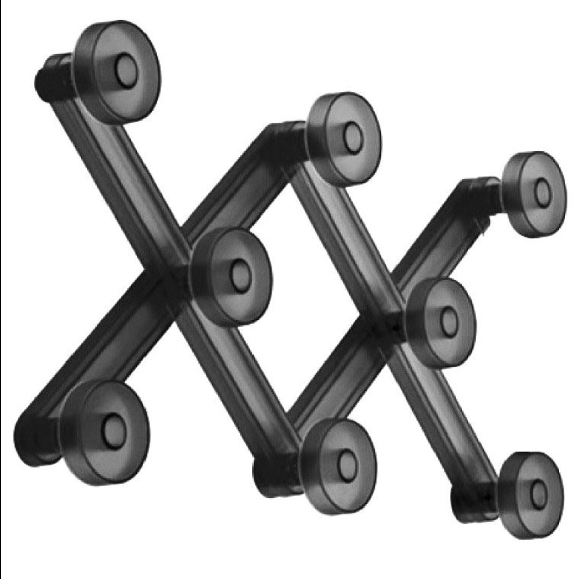 Vintage Modern Wall Coat Hanger Bridge in Methacrylate Design Etsy