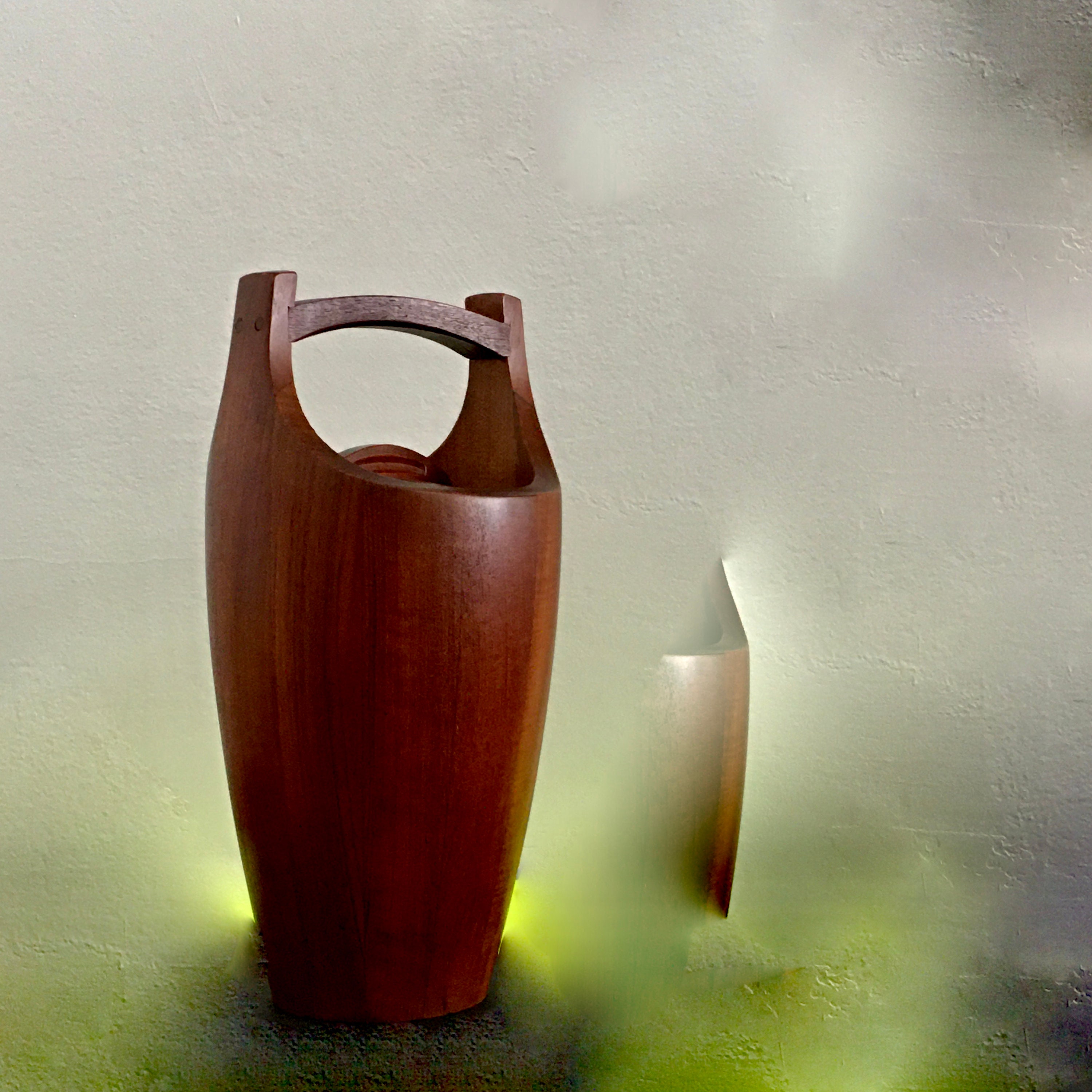 Ein Vintage Mid Century moderne Teak Eiskübel von Jens | Etsy