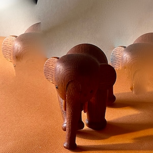 Kay Bojesen Iconic Vintage Elephant 1950&#39;s Denmark Signed