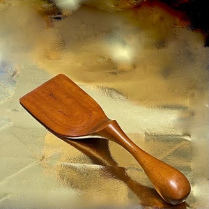 Beautiful Vintage Large One Piece Hand Made Solid Teak Server Made in Denmark