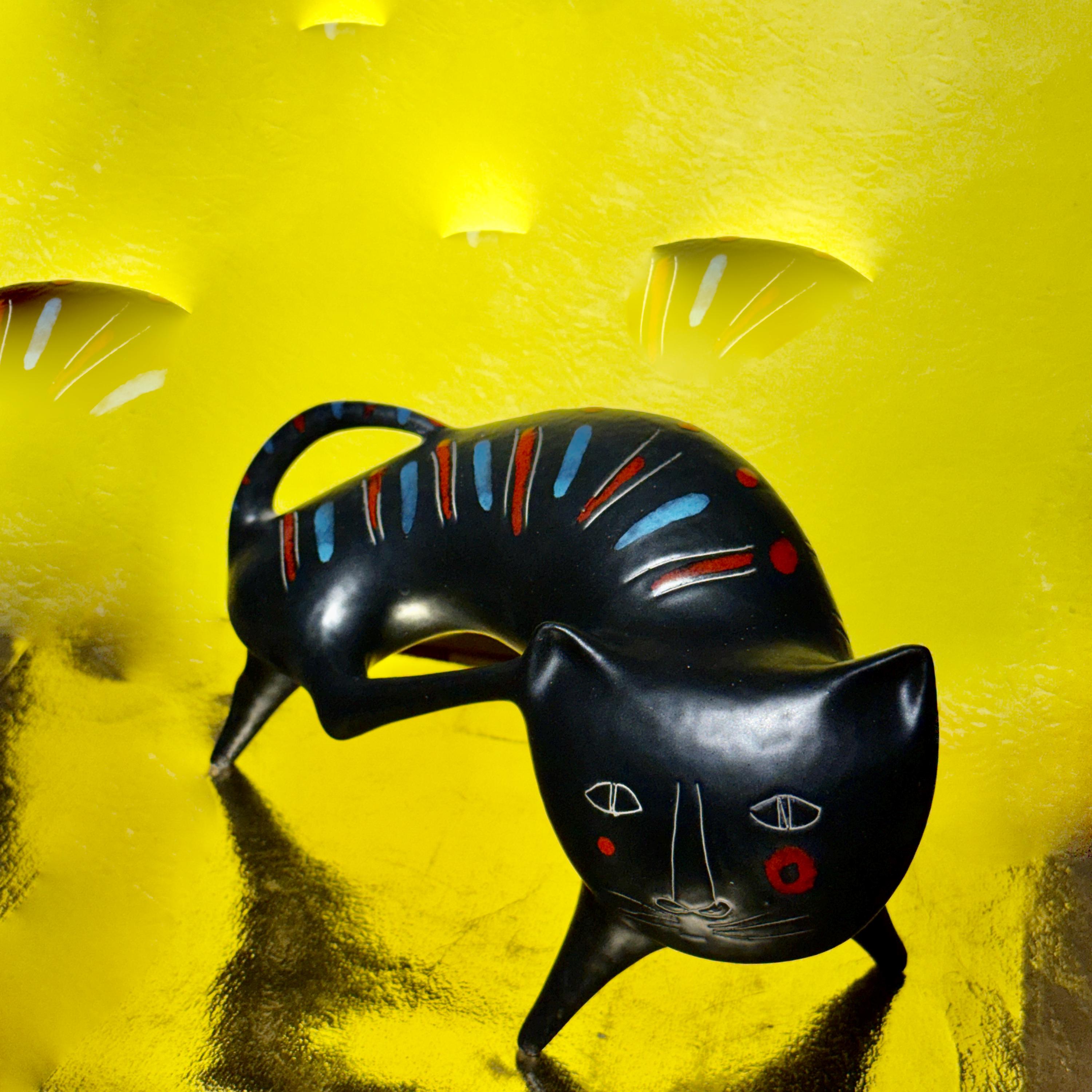 Bitossi cat figurine - Etsy 日本