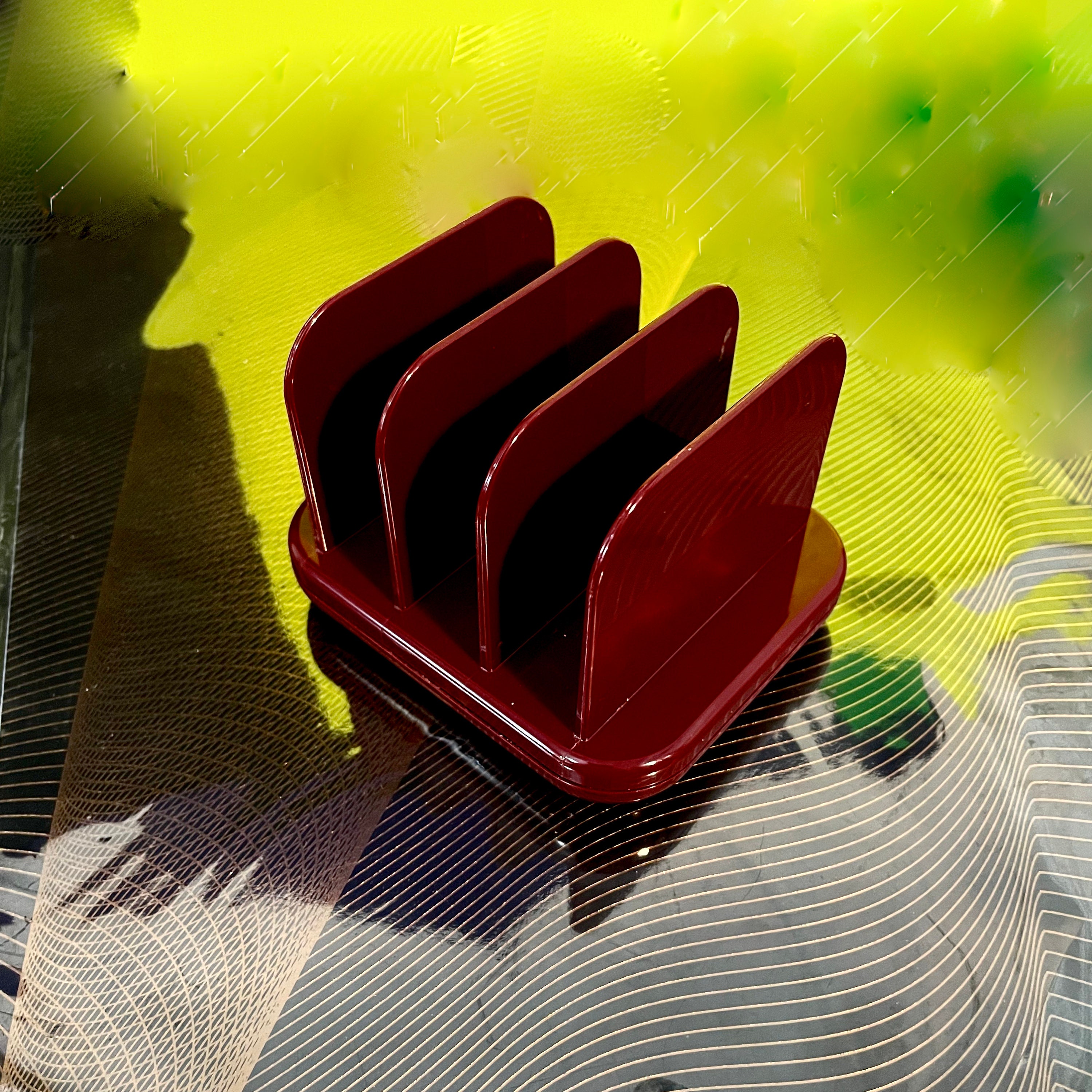 Vintage Tenex Plastic Desk Accessory Mid Century Modern Etsy