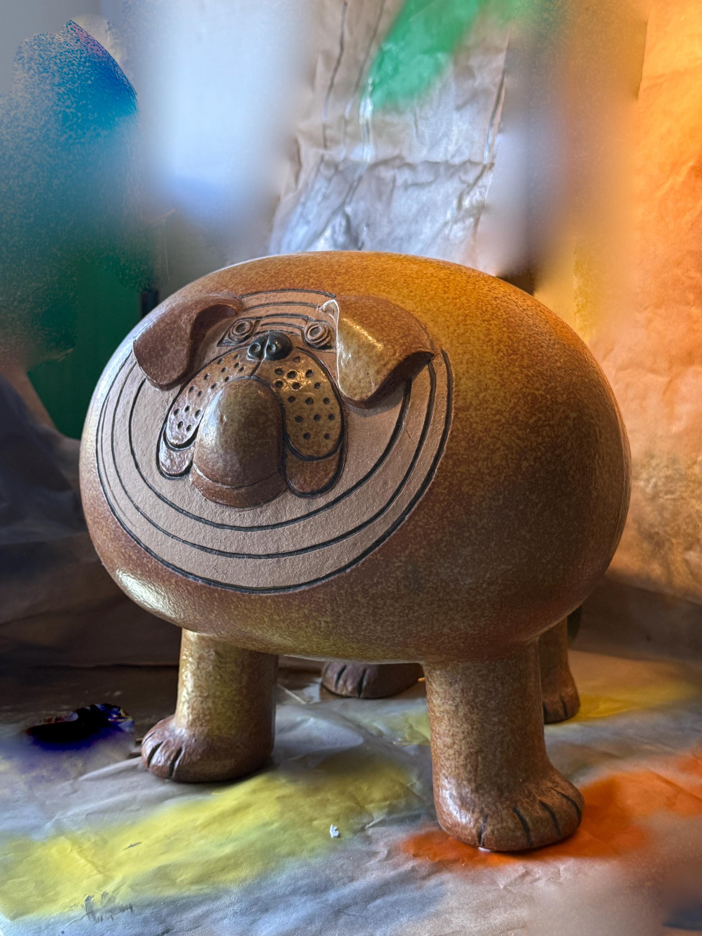 Lisa Larson Bull Dog - Etsy Australia