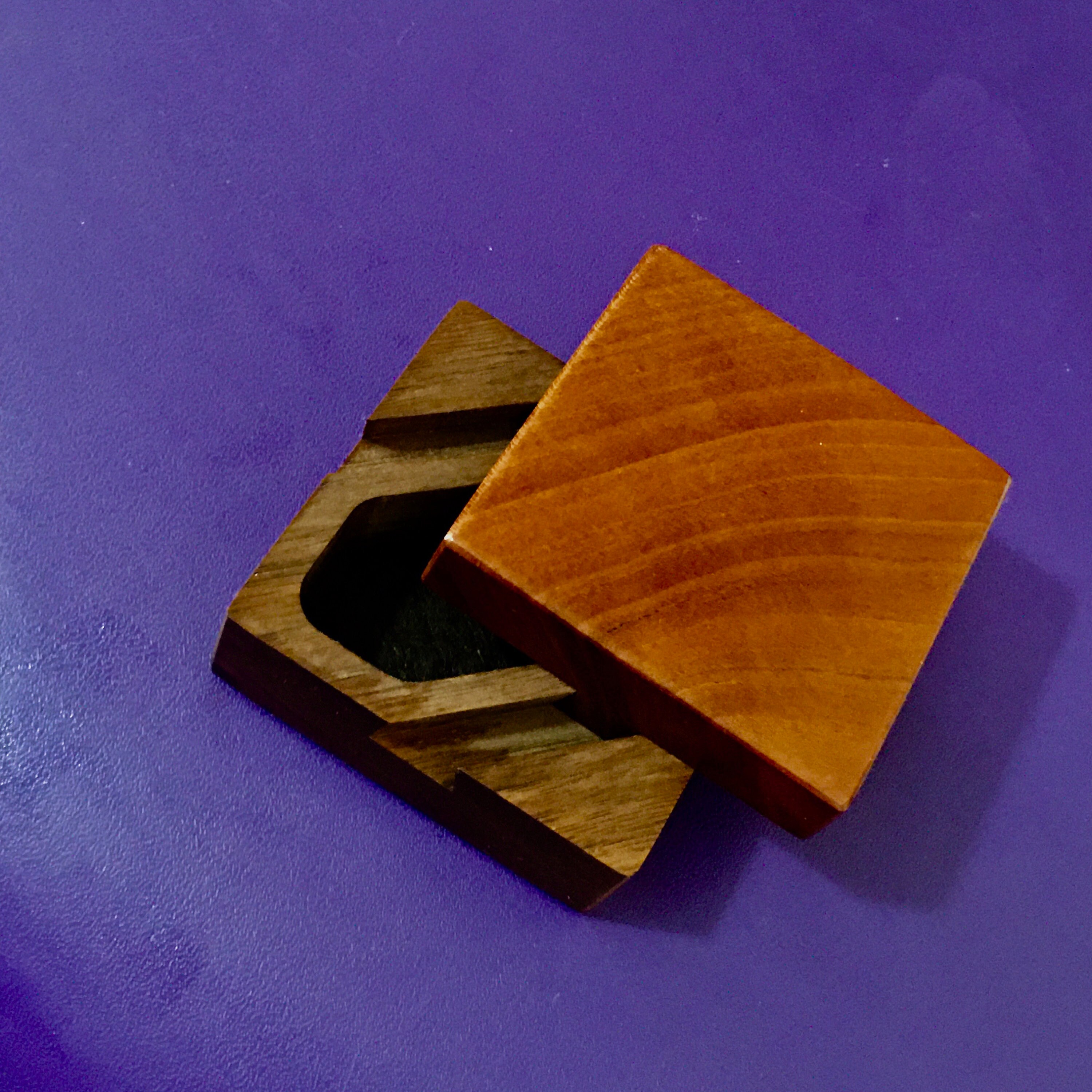 Retro Modern Table Top A Vintage Mid Century Modern Table Top Hand Turned Hard Wood - Etsy