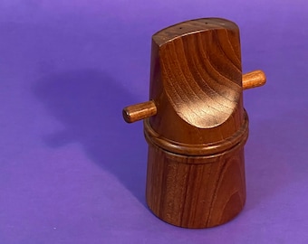 Jens Quistgaard Vintage Teak Zout en Peper in Originele ongebruikte Staat Dansk Denemarken 1960's