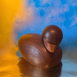Hans Bolling Teak Duck - Etsy