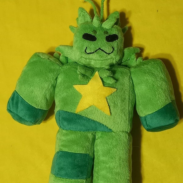 Plush Green Alien Cat. Custom order