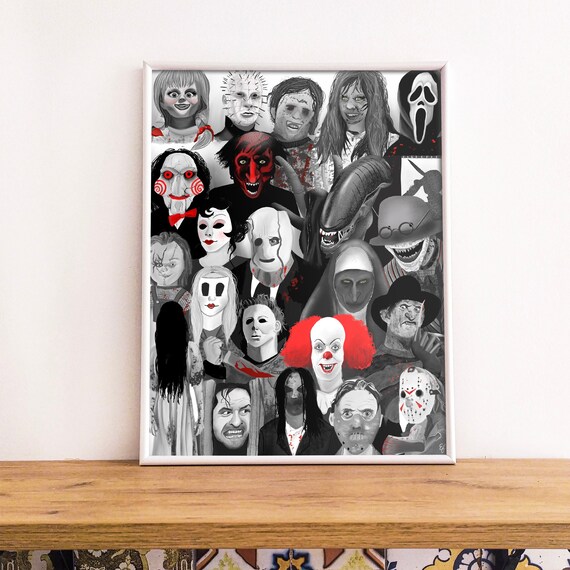 Horror Wall Art  Paintings, Drawings & Photograph Art Prints - Page 10