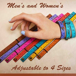 Ruler Bracelet™ for Quilters / Handyman / Gifts for mom  / Knitting gifts / Portable Tape Measure / Mother's Day