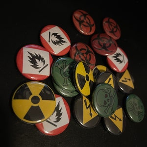 Punk Pins Pinback Punk Buttons Anarchy Anti-racist ACAB Protest Activism  Atheist Anarchist Satanic Punk Rock Buttons Punk Rock Pins 