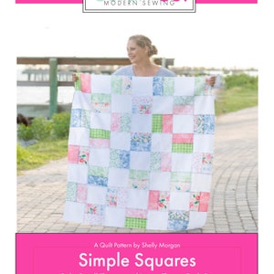 Beginner Quilt Pattern PDF Digital Download Baby Girl Quilt Pattern image 6