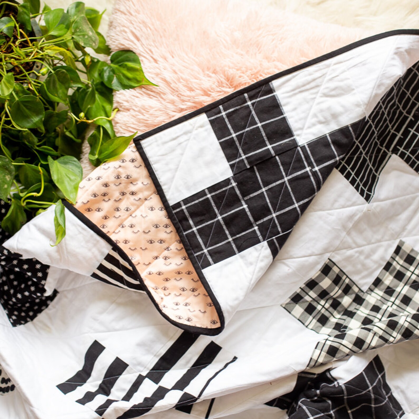 Scrappy Swiss Cross Quilt Pattern Beginner Quilt Pattern PDF Etsy