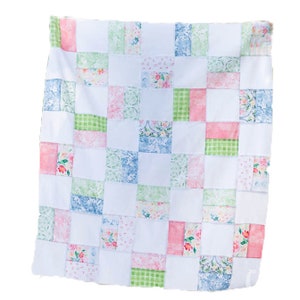 Beginner Quilt Pattern PDF Digital Download Baby Girl Quilt Pattern image 3