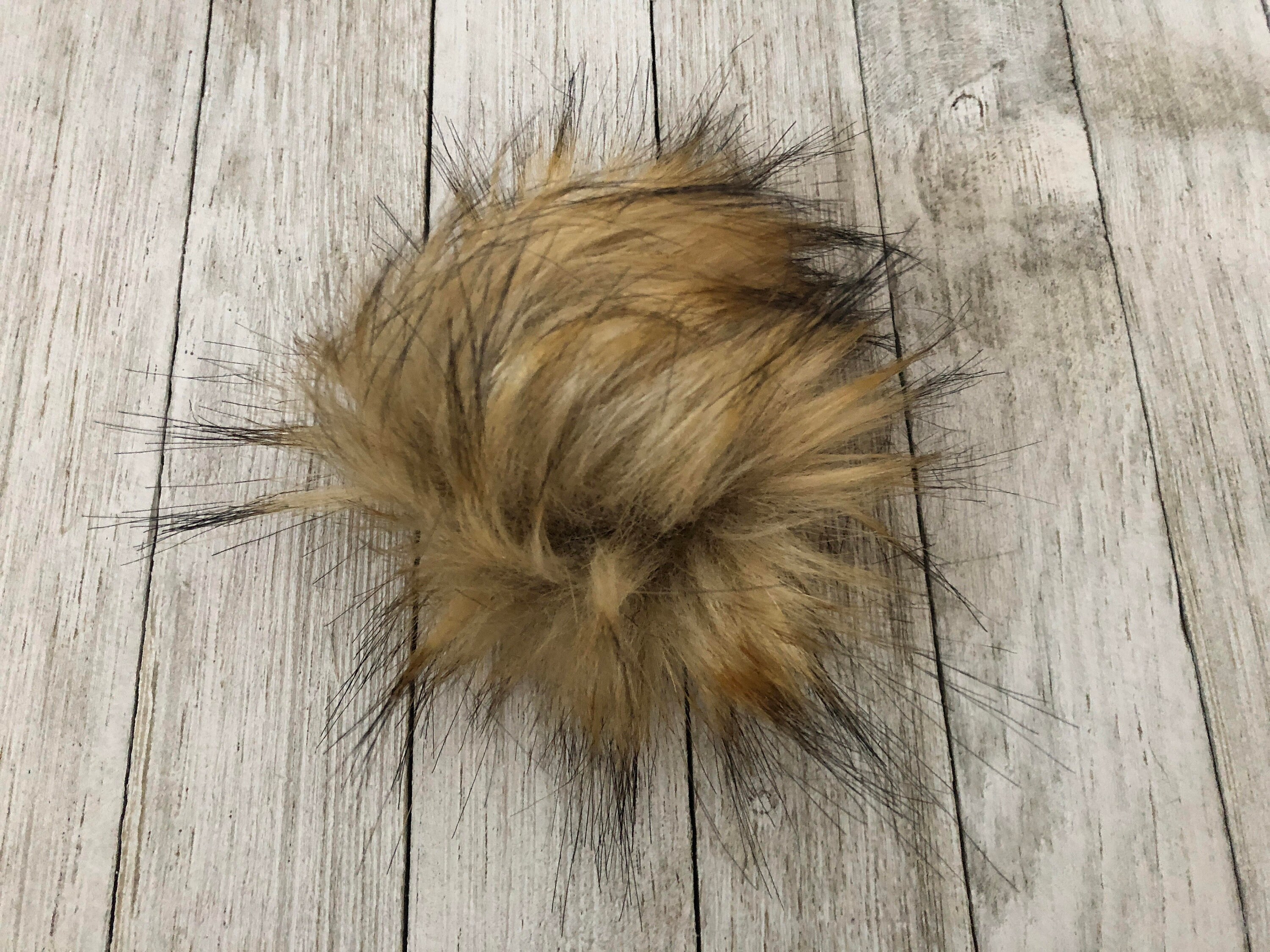 Medium Sized Faux Fur Pompom for Hats/toques/beanies With - Etsy Canada