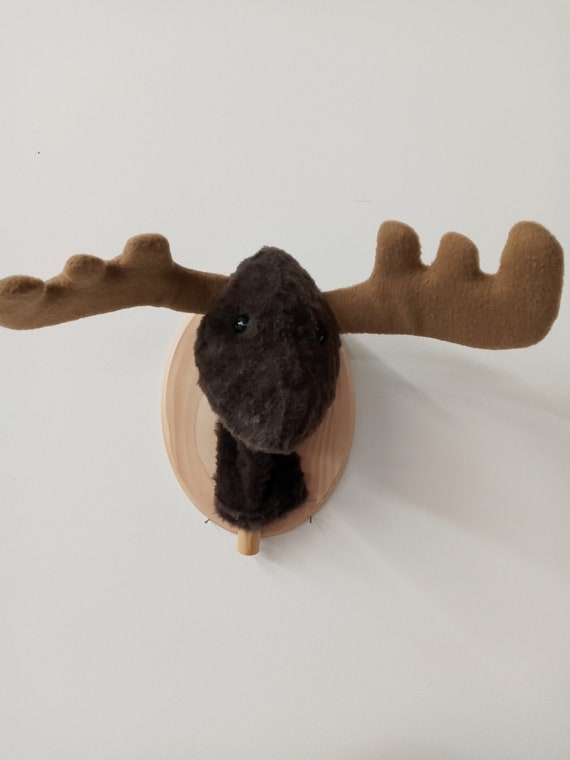 Wall-mounted Moose Hand Puppet | Etsy 