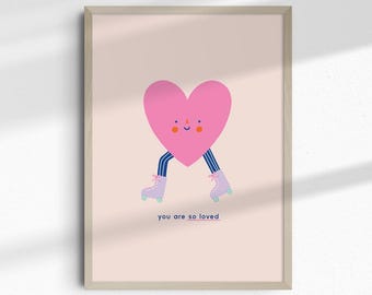 Rest print | DIGITAL Print | happy printable | cat print | Motivational | Kids room printable