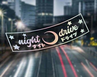 Lady Driven Decal Sticker tuner street stance JDM Euro drift girl racer hoon v2