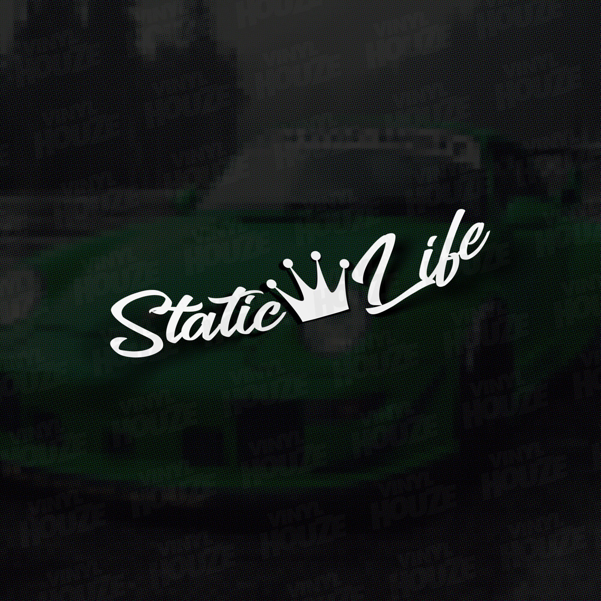 STATIC LIFE JDM Wave Tuner Car Vinyl Drift Anime Decal Sticker Etsy UK