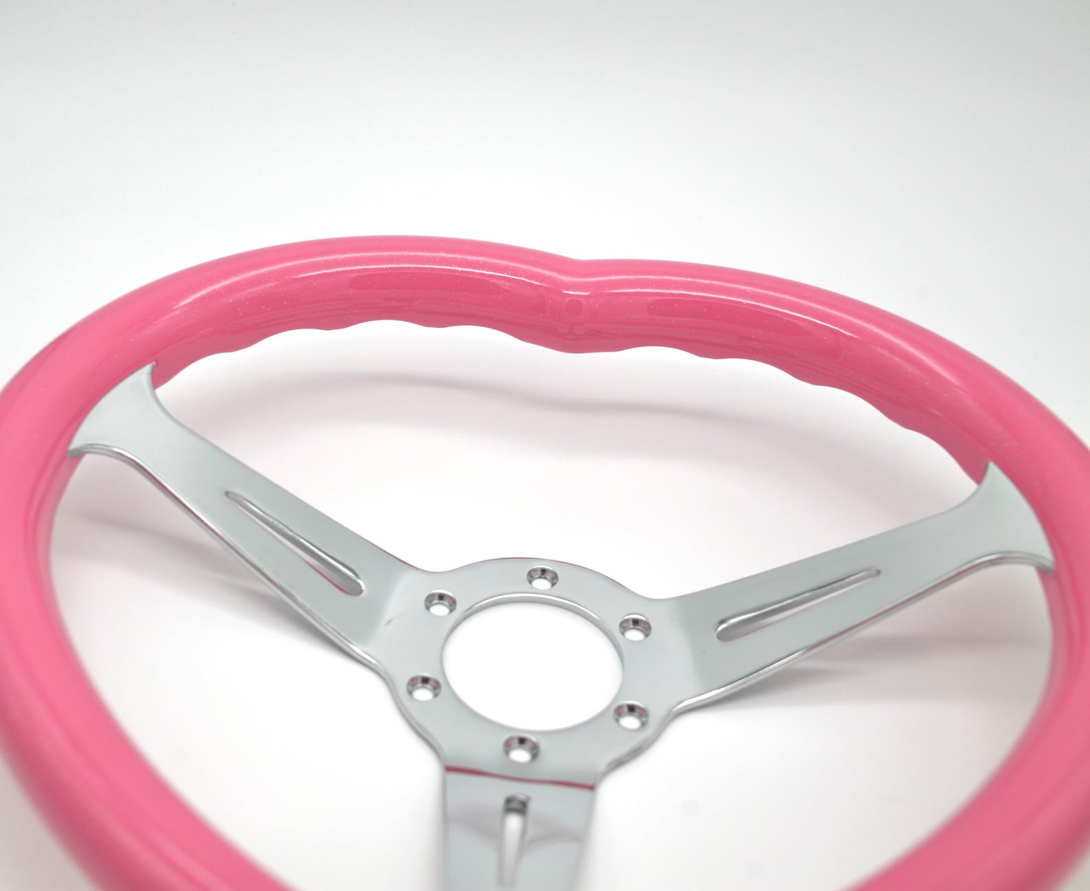 JDM Heart Shaped Racing Steering Wheel Universal Car ABS Steer Etsy