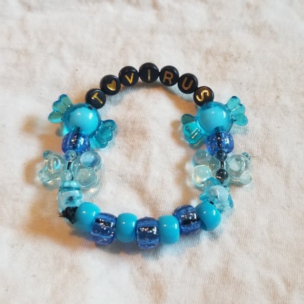 Kawaii Kandicore Resident Evil Virus/Parasite Bracelet