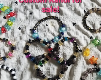 Benutzerdefinierte Perlen Kandi Armbänder