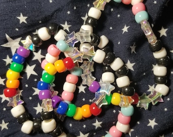 Straight Ally Kandi Star Bracelets