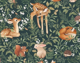 Crib Sheet, Forest Friends, Changing Pad Cover, Nursing Pillow Cover, Mini Crib Sheet, Bassinet Sheet, Woodland Animals, Neutral Nursery