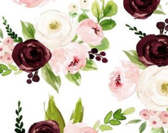 maroon crib sheet