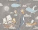 Crib Sheet Boy, Crib Sheet Girl, Animals Crib Bedding, Changing Pad Cover, Nursing Pillow Cover, Rabbit Bear Whale, Clouds Moon Stars, Sky 