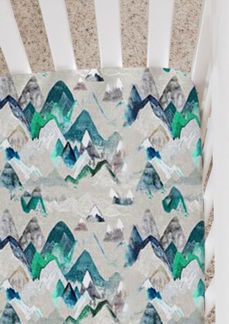 Crib Sheet Boy Changing Pad Cover Nursing Pillow Cover Mini Etsy