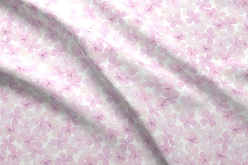 Watercolor Floral Crib Sheet Changing Pad Cover Crib Bedding Girl Boppy Pillow Cover Hydrangea Baby Bedding