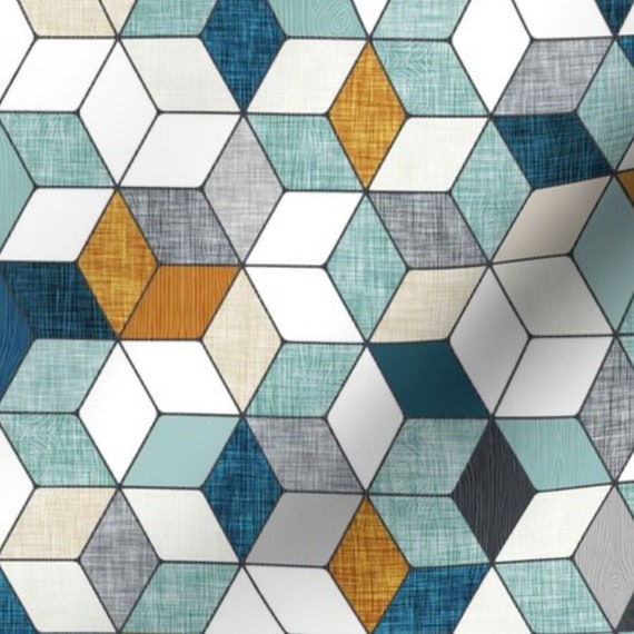 geometric crib sheets