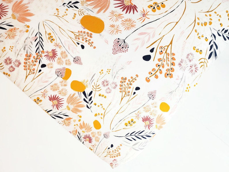 Floral Crib Sheet Fitted Crib Sheet Changing Pad Cover Etsy